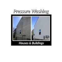 pressure washing houses & buildings